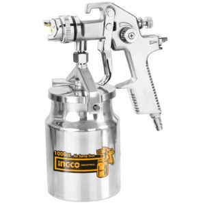 INGCO HVLP SPRAY GUN, NOZZLE 1.4MM 1.0L TANK ASG2101 thumbnail