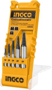 INGCO 5PCS SCREW EXTRACTOR SET ASE008 thumbnail