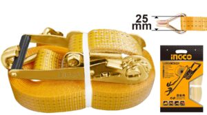 INGCO RATCHET TIE DOWN 25MM X 6M, LOAD 1.5T HRSP262 thumbnail