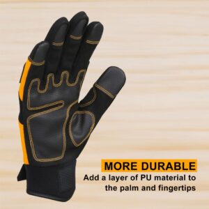 INGCO ABRASION RESISTANT MECHANIC GLOVE HGMG02 [EN388] thumbnail