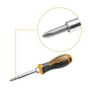INGCO 6 IN 1 INTERCHANGEABLE SCREWDRIVER AKISD0608 thumbnail
