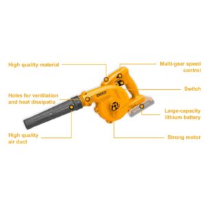 INGCO 20V LI-ION BLOWER CABLI20018 (BARE UNIT) thumbnail