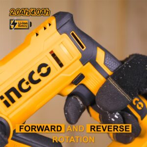 INGCO 20V LI-ION ROTARY HAMMER CRHLI1601 (BARE UNIT) thumbnail