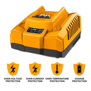 INGCO 20V LI-ION FAST INTELLIGENT CHARGER 4A FCLI20411 thumbnail