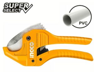 INGCO INDUSTRIAL PVC PIPE CUTTER CAP:42MM, LENGTH 203MM HPCS05428 thumbnail