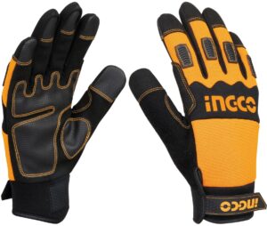 INGCO ABRASION RESISTANT MECHANIC GLOVE HGMG02 [EN388] thumbnail
