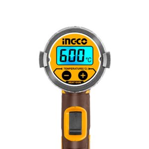 INGCO 3 STAGES HEAT GUN 2000W LCD DISPLAY HG200058 thumbnail