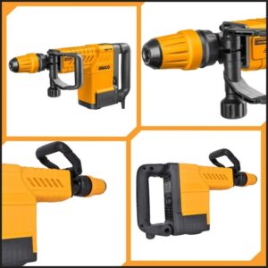 INGCO DEMOLITION BREAKER SDS MAX CHUCK 1500W 25J PDB15006 thumbnail