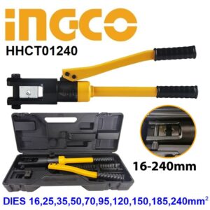 INGCO HYDRAULIC CRIMPING TOOL RANGE 16-240MM2 HHCT01240 thumbnail