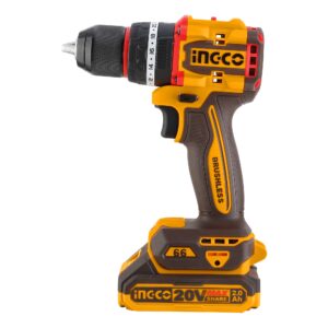 INGCO 20V 2X 2.0AH LI-ION BRUSHLESS IMPACT DRILL CIDLI20668 thumbnail