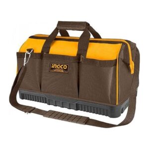 INGCO 16" H/DUTY IND.TOOL BAG,16 POCKETS, SHOULDER STRAP 41*25*26CM HTBG08 thumbnail