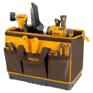 INGCO 16" H/DUTY IND.TOOL BAG,16 POCKETS, SHOULDER STRAP 41*25*26CM HTBG08 thumbnail
