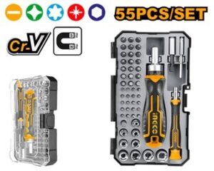 INGCO 55PCS SCREWDRIVER BIT SET HKSDB0558 thumbnail