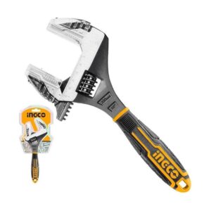 INGCO 2 IN 1 ADJUSTABLE WRENCH 10" HADWG0810 thumbnail