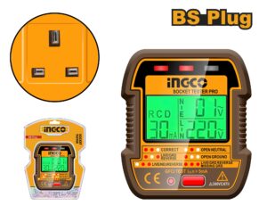 INGCO BRITISH PLUG SOCKET TESTER HESST30012 thumbnail