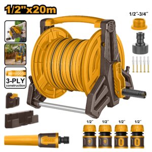 INGCO HOSE REEL WITH 20M HOSE & NOZZLE SET HHR20124 thumbnail