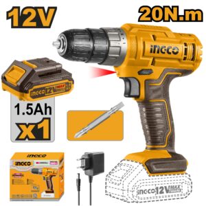 INGCO 12V 1X1.5AH LI-ION DRILL CDLI1218 thumbnail