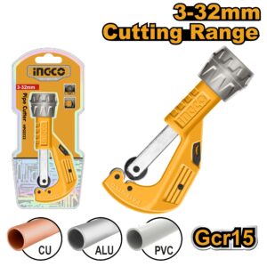 INGCO COPPER PIPE CUTTER, ALUM KNOB 3-32MM HPC0232 thumbnail