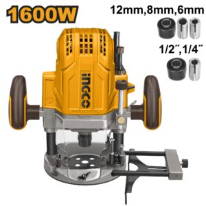 INGCO ELECTRIC ROUTER 1/2" COLLET, 1600W RT160028 thumbnail