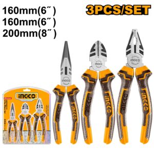 INGCO 3PCS PLIER SET HKPS08318 thumbnail