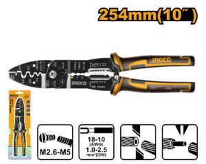 INGCO INDUSTRIAL WIRE STRIPPER 254MM HWSP101 thumbnail