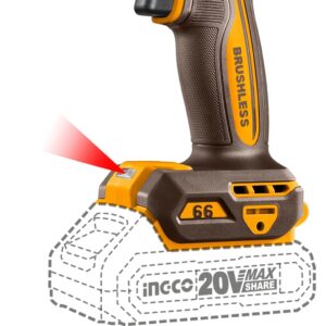 INGCO 20V LI-ION BL IMPACT DRILL 66NM CIDLI206681 (BARE UNIT) thumbnail