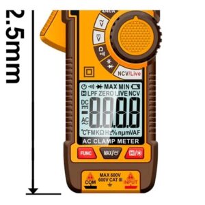 INGCO DIGITAL AC 400A CLAMP METER DCM62001 thumbnail