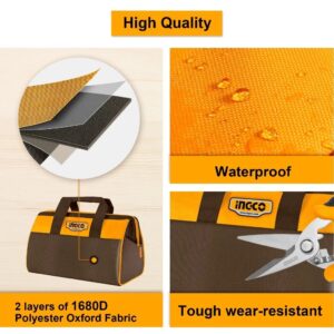 INGCO 13 INCH TOOL BAG WITH 6 POCKETS HTBG281328 thumbnail