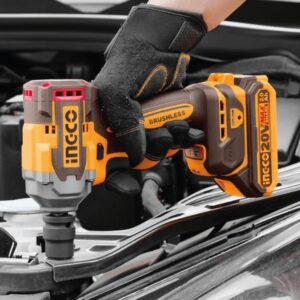 INGCO 20V IMPACT DRILL+ IMPACT DRIVER 285NM 2X2.0, CHARGER+CASE CKLI20277 thumbnail