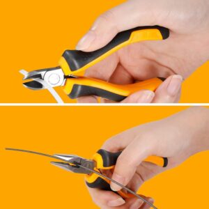 INGCO 6PCS 4.5" MINI PLIERS SET CP, LNP, ECP, DCP, FNP & NNP HMPS06115 thumbnail