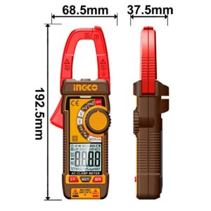 INGCO DIGITAL DC/AC 400A CLAMP METER DCM62002 thumbnail