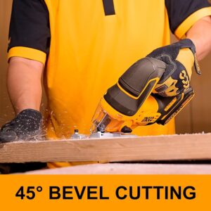 INGCO 20V LI-ION JIGSAW CUT WOOD 110MM, METAL12MM+5 BLADES CJSLI1008 (BARE UNIT) thumbnail