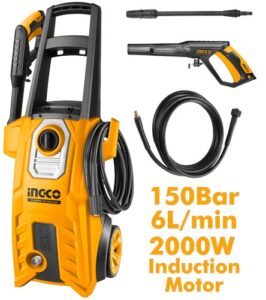 INGCO HIGH PRESSURE WASHER (W/INDUCTION MOTOR) MAX.150BAR HPWR20008 thumbnail