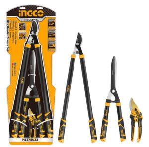 INGCO 3PCS PRUNING, HEDGE SHEARS & LOPPER SET HLT76033 thumbnail