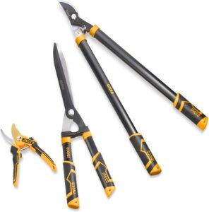 INGCO 3PCS PRUNING, HEDGE SHEARS & LOPPER SET HLT76033 thumbnail