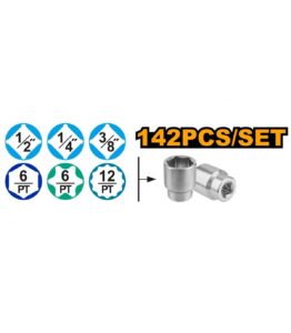 INGCO 142PCS COMBINATION TOOL SET HKTHP21421 thumbnail