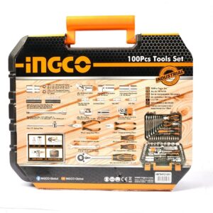 INGCO 100PCS SOCKET, SPANNER & HAND TOOL SET thumbnail