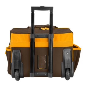INGCO 20" TELESCOPIC HANDLE WHEELED TOOL BAG 450X280X360MM HRRTB2015 thumbnail