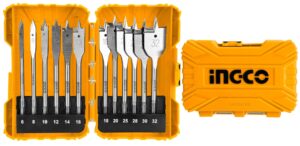 INGCO 12PCS WOOD ZIP BIT SET 6.0-32MM AKDL1201 thumbnail