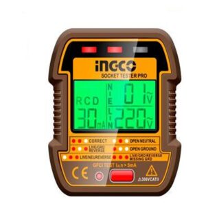 INGCO BRITISH PLUG SOCKET TESTER HESST30012 thumbnail