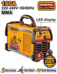 INGCO IGBT INVERTER MMA WELDING MACHINE 160A ING thumbnail