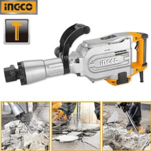 INGCO DEMOLITION BREAKER HEX 30MM CHUCK 1700W 45J PDB17008 thumbnail