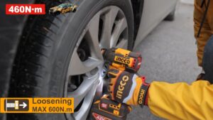 INGCO 42V BL IMPACT WRENCH 460NM 1X2.0AH & CASE CIWLI42461 thumbnail