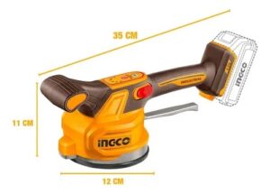 INGCO 20V TILE VIBRATION MACHINE1X2.0AH CHARGER KNEE PADS+BOX CTVLI20015 thumbnail