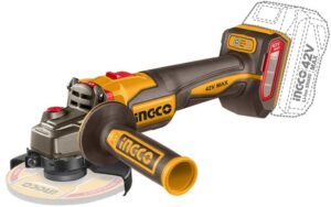 INGCO 42V BL 4" GRINDER 2X2.5AH & DISCS + CASE CAGLI4128102 thumbnail