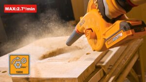 INGCO 20V LI-ION BLOWER 18,000RPM 2.7M3/MIN 1X2.0AH+CHGR CABLI20781 thumbnail
