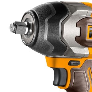 INGCO 20V 2X4.0AH LI-ION BRUSHLESS 1/2" IMPACT WRENCH 850NM CIWLI2085 thumbnail