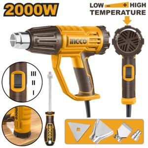 INGCO 3 STAGES HEAT GUN 2000W HG200047 thumbnail