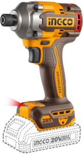 INGCO 20V IMPACT DRILL+ IMPACT DRIVER 285NM 2X2.0, CHARGER+CASE CKLI20277 thumbnail