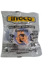 INGCO 3 LAYERS DESIGN EN 352-2:2020 AND ANSI 3.19-1974 EAR PLUG, HEP3225 thumbnail